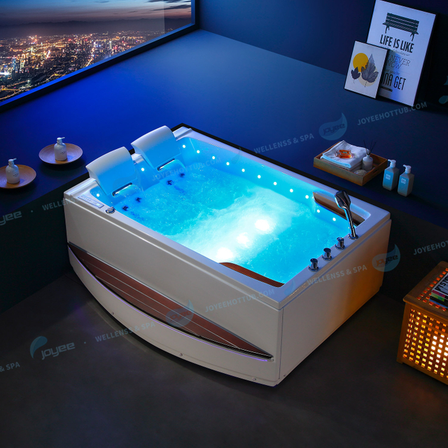 Jacuzzis Indoor Spa Whirlpool Bathtub | Massage Bathtub 2 Person Tub - JOYEE 