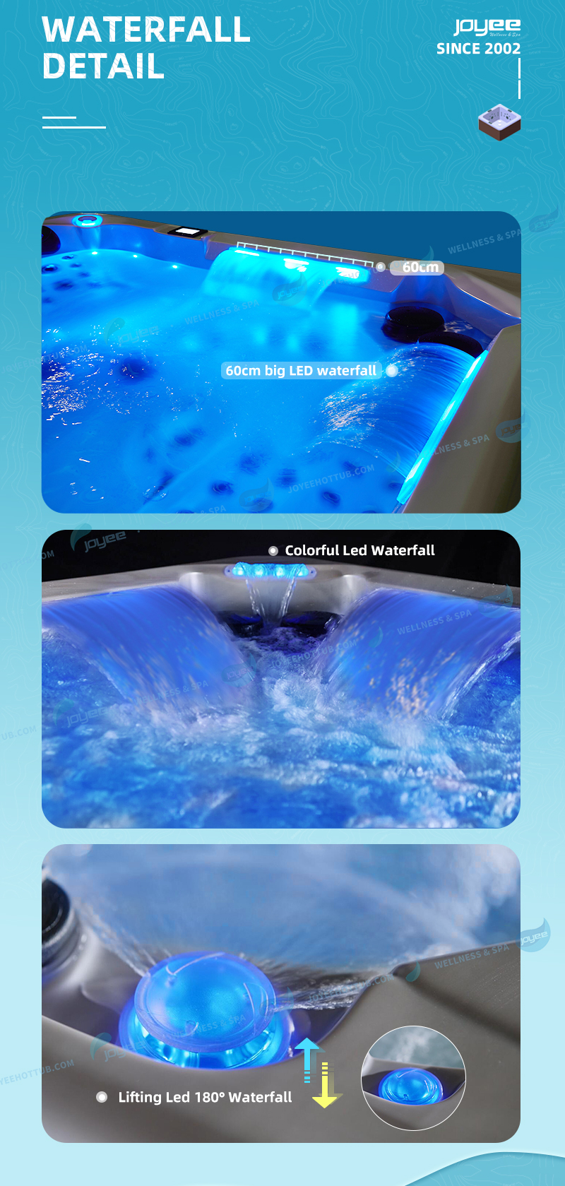 jacuzzi hot tub (4)waterfall