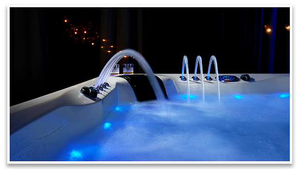New Design LED Fountain of Outdoor Hot Tub