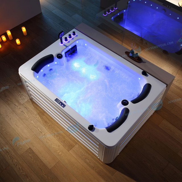 Acrylic Whirlpool Bathtubs | Freestanding Hydromassage Jacuzi Indoor Spa - JOYEE 