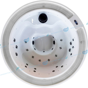 4 Persons CE Approved US Balboa | Round Outdoor Whirlpool Spa - JOYEE