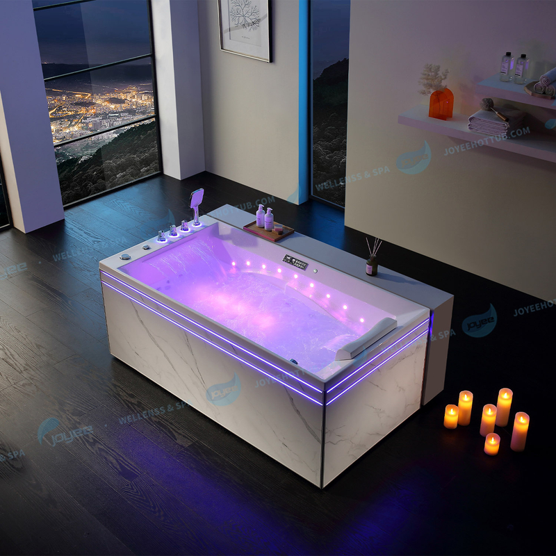 Waterfall Surfing SPA Bath Tub | Indoor Air Jetted Massage Bathtub - JOYEE 