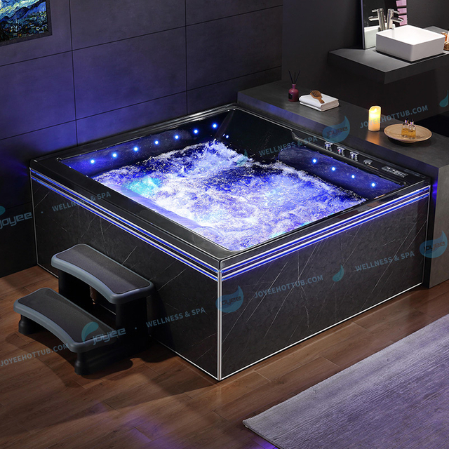  Massage Tub With LED | Bathroom Bath Tubs Swim Indoor Spa - JOYEE 