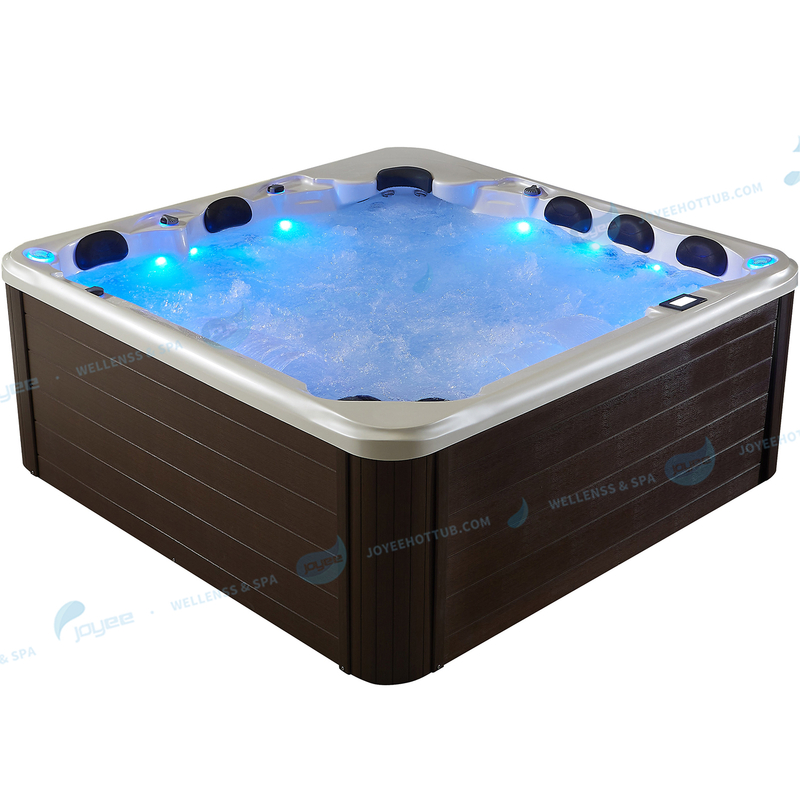 6 Persons Deluxe Garden Outdoor Bath Hot Tub | Spa Tub - JOYEE