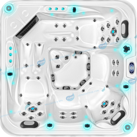 5 Person Hot Tub Outdoor Acrylic Pool | Massage Spa Pools - JOYEE