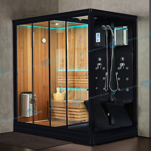 2 Persons Acrylic Bathroom Steam Sauna Shower Cabin | JOYEE