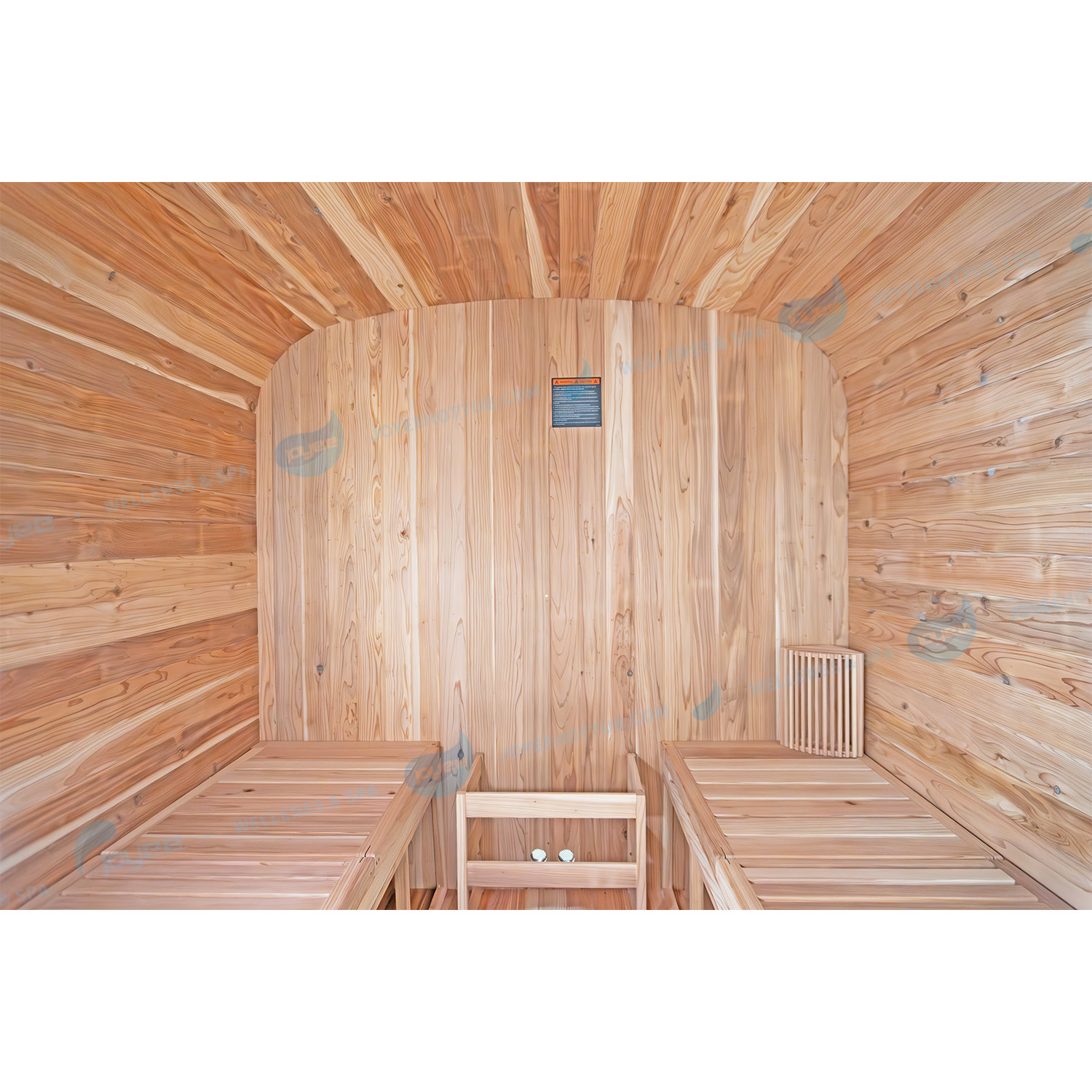 Chinese Wood Outdoor Sauna Spa | Indoor Tub Massage Rooms Tent - JOYEE