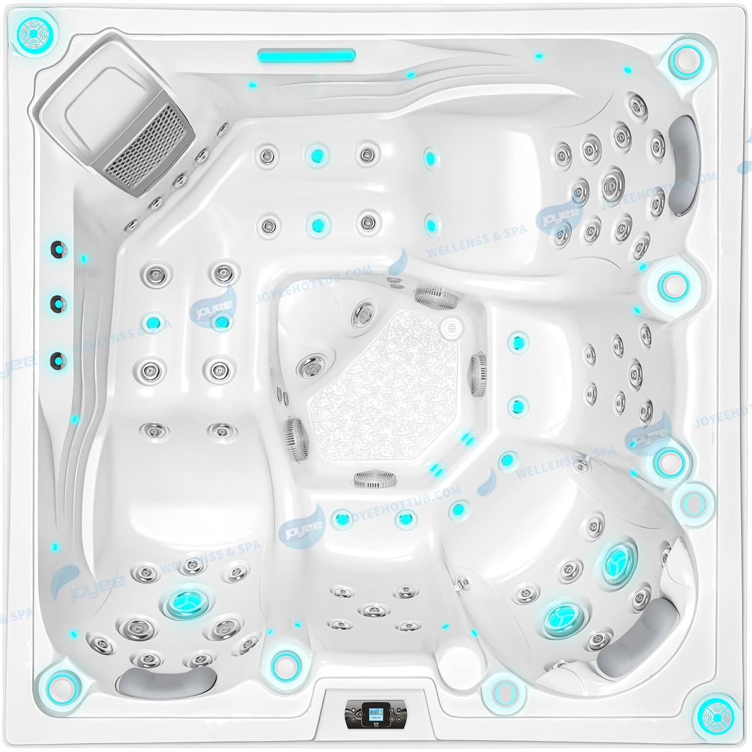 US Ariestech 5 Person Spa Hydro Jacuzzis | Outdoor OEM Hot Tub Manufacturer- JOYEE