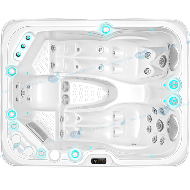 Wholesale Acrylic Massage Jetted Whirlpool | Bath Hot Tubs Big Spa - JOYEE
