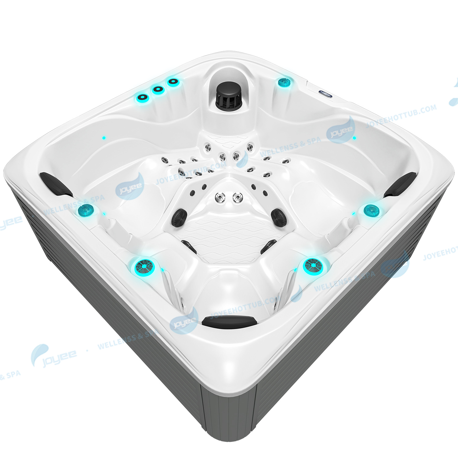 Economic Hydrotherapy Spa Jacuzzis | Outdoor Hot Tub For Project Hotel - JOYEE