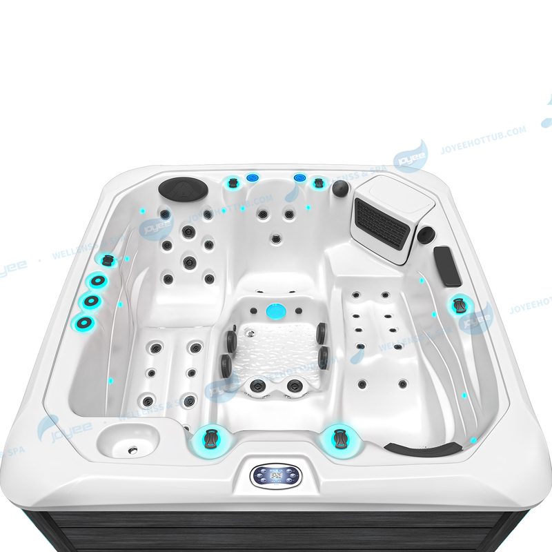 Luxury Acrylic Shell Hot Tub Outdoor | Spa With Jacuzzier And Party Massage Bath - JOYEE