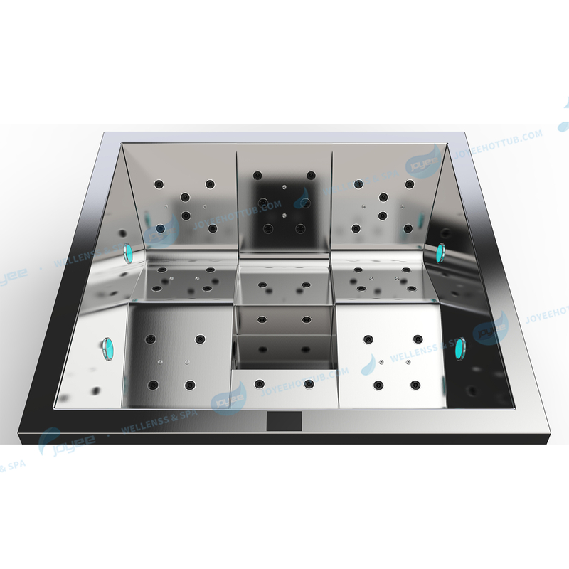 Stainless Steel Spa Pool | Hot Tub with Massage Control - JOYEE