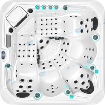 Hot Tub Acrylic Massage Spa Whirlpool | Hydro Hot Tub Outdoor - JOYEE