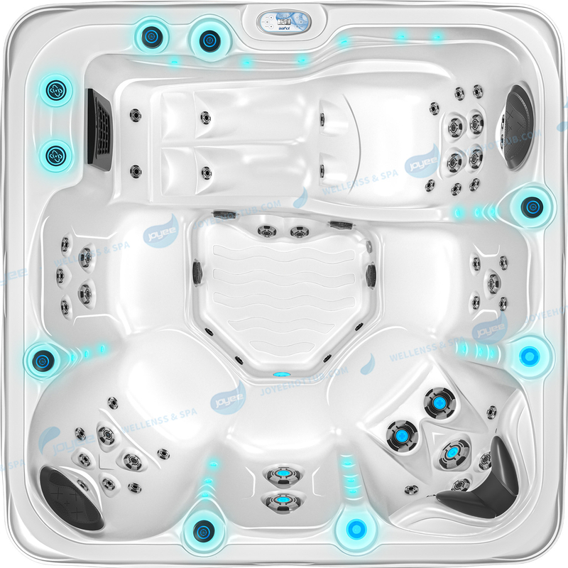 Acrylic Whirlpool Hydro Hot Tube | Massage Balboa Hottub Jacuzzier - JOYEE