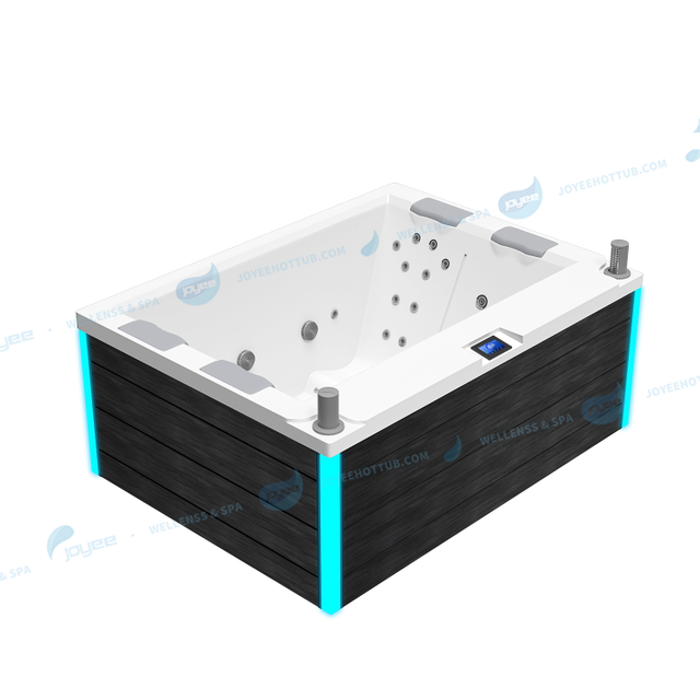 Outdoor 4 Persons Hottub | Whirlpool Massage Hot Tub Balboa Spa - JOYEE