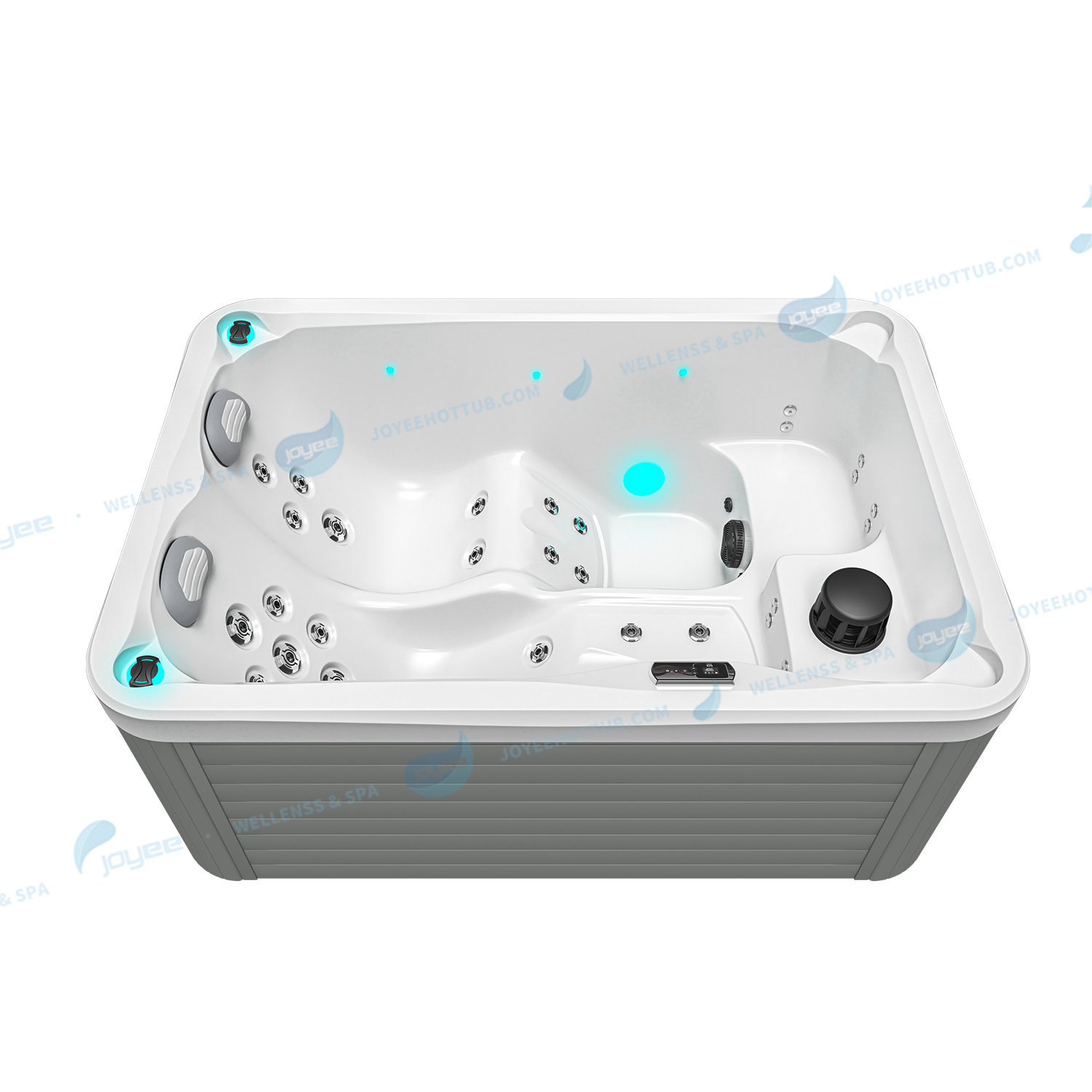  Whirlpool Spa Massage Hot Tube | Energy-efficient Hot Tub Outdoor Jacuzzy - JOYEE