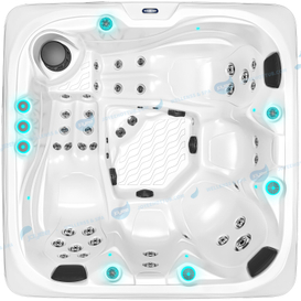 Economic Hydrotherapy Spa Jacuzzis | Outdoor Hot Tub For Project Hotel - JOYEE
