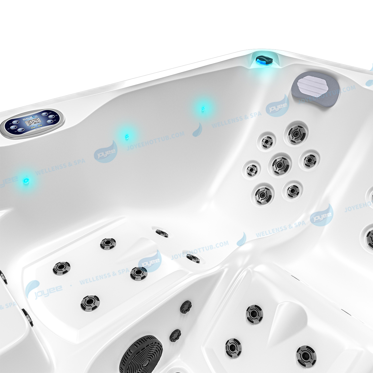 jacuzzi with loungers