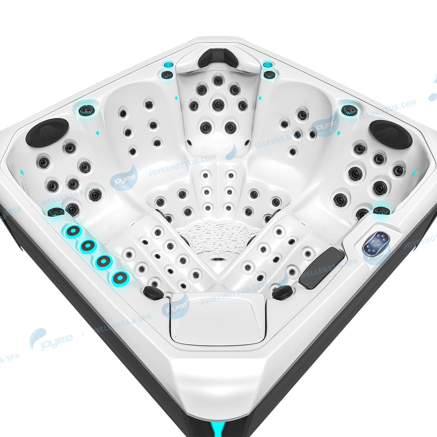 Hot Tub Acrylic Massage Spa Whirlpool | Hydro Hot Tub Outdoor - JOYEE