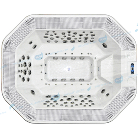 11 Persons Extra Large Outdoor Baobal Hot Tub | Outdoor Jacuzzis - JOYEE