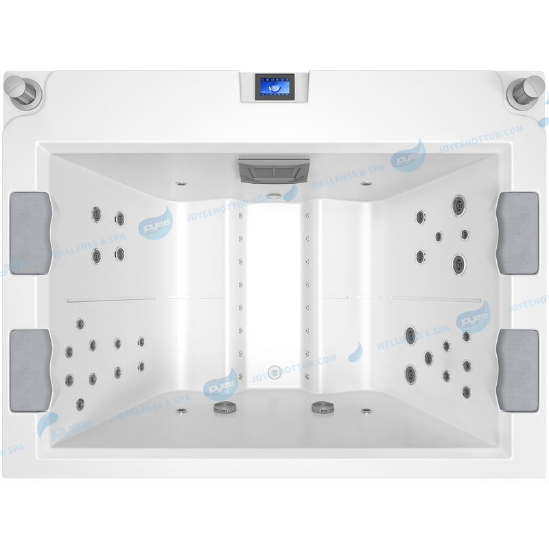 Outdoor 4 Persons Hottub | Whirlpool Massage Hot Tub Balboa Spa - JOYEE