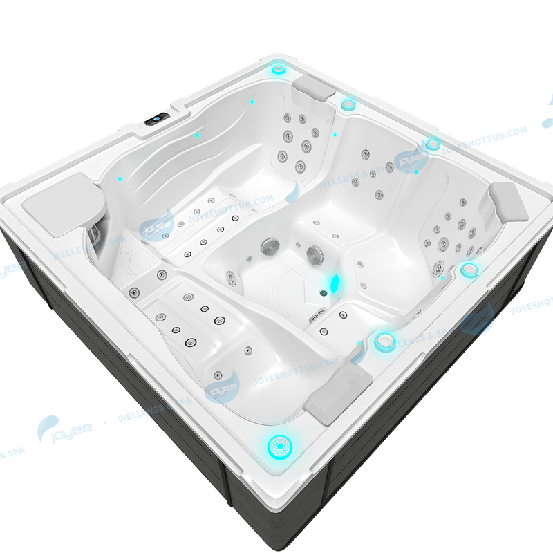 Chinese 5 Persons Hot Tub Hydro Garden Spa | Ariestech Jacuzzis Massage Tubs- JOYEE