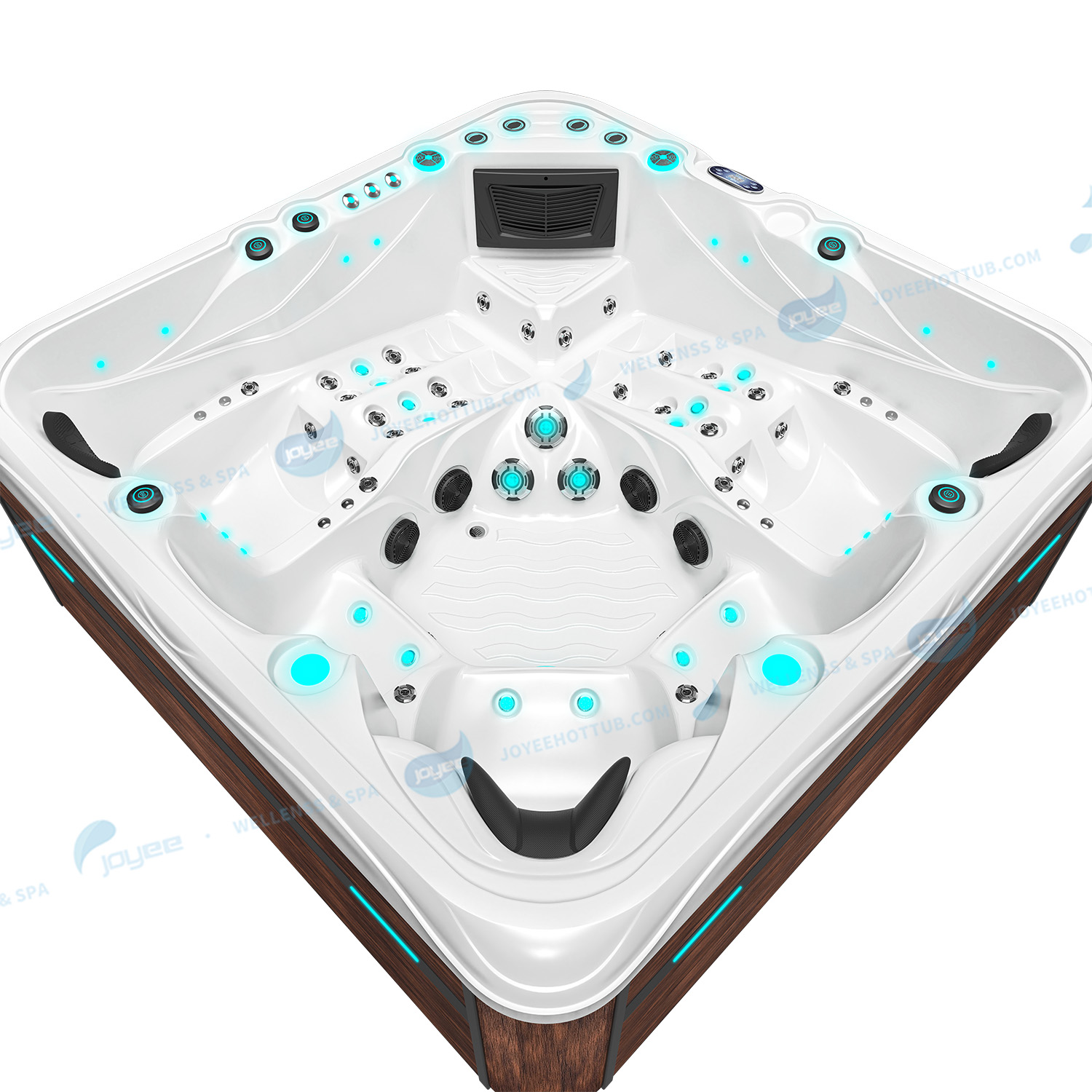 Garden Ariestech 5 Person Spa Jacuzzis | Outdoor Balboa Hydro Hot Tub - JOYEE