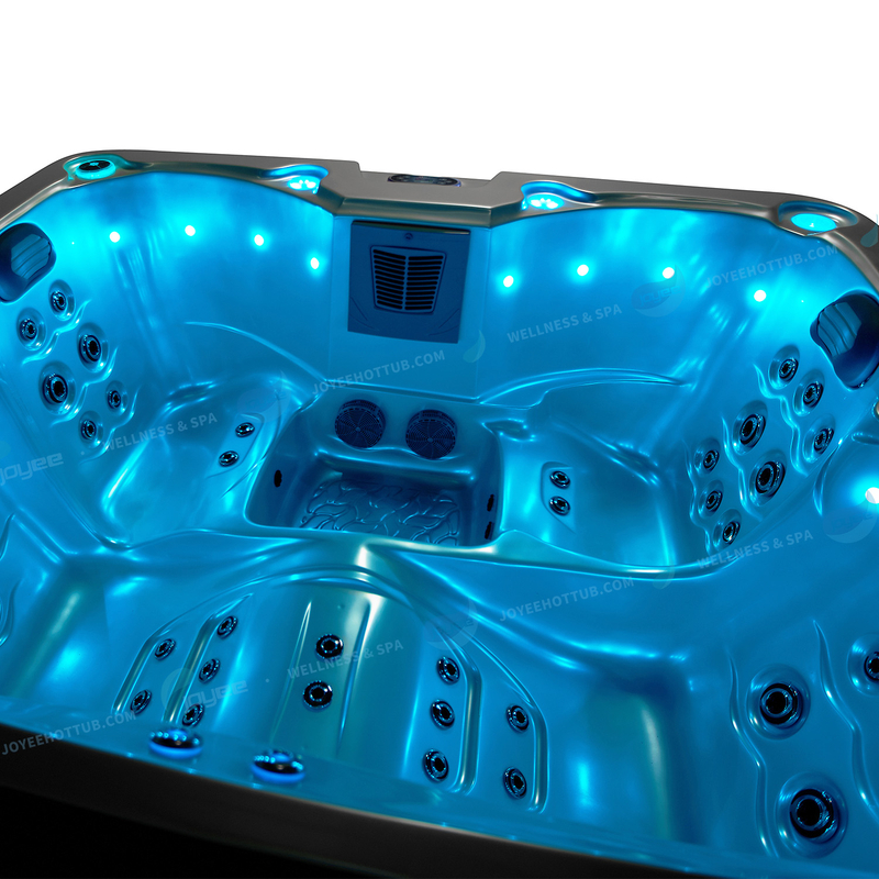 Outdoor Freestanding Hot Tub Acrylic Spa Massage Whirlpool | JOYEE