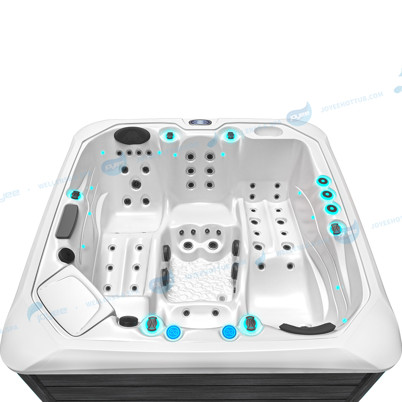 Luxury Acrylic Shell Hot Tub Outdoor | Spa With Jacuzzier And Party Massage Bath - JOYEE
