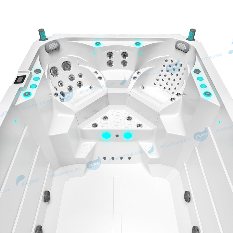 Fiberglass Outdoor Swim Spa | Whirlpool Hydrotherapy Swimming Pool Spa - JOYEE