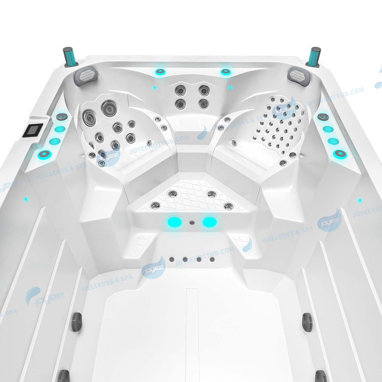 Fiberglass Outdoor Swim Spa | Whirlpool Hydrotherapy Swimming Pool Spa - JOYEE