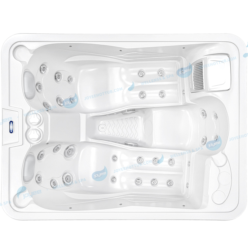 Spa Outdoor Hot Tub | Family 3 Person Hot Tub Massage Spa - JOYEE