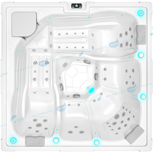 Chinese 5 Persons Hot Tub Hydro Garden Spa | Ariestech Jacuzzis Massage Tubs- JOYEE