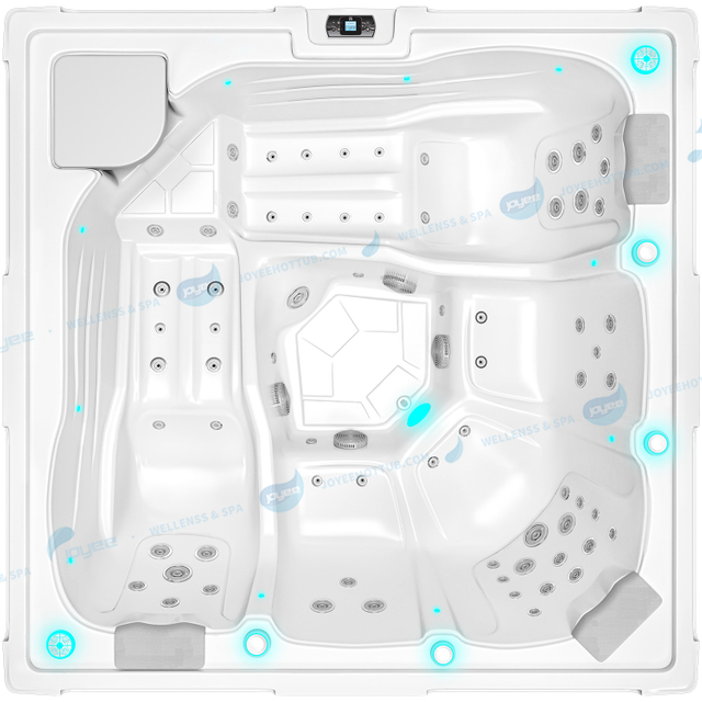 Chinese 5 Persons Hot Tub Hydro Garden Spa | Ariestech Jacuzzis Massage Tubs- JOYEE