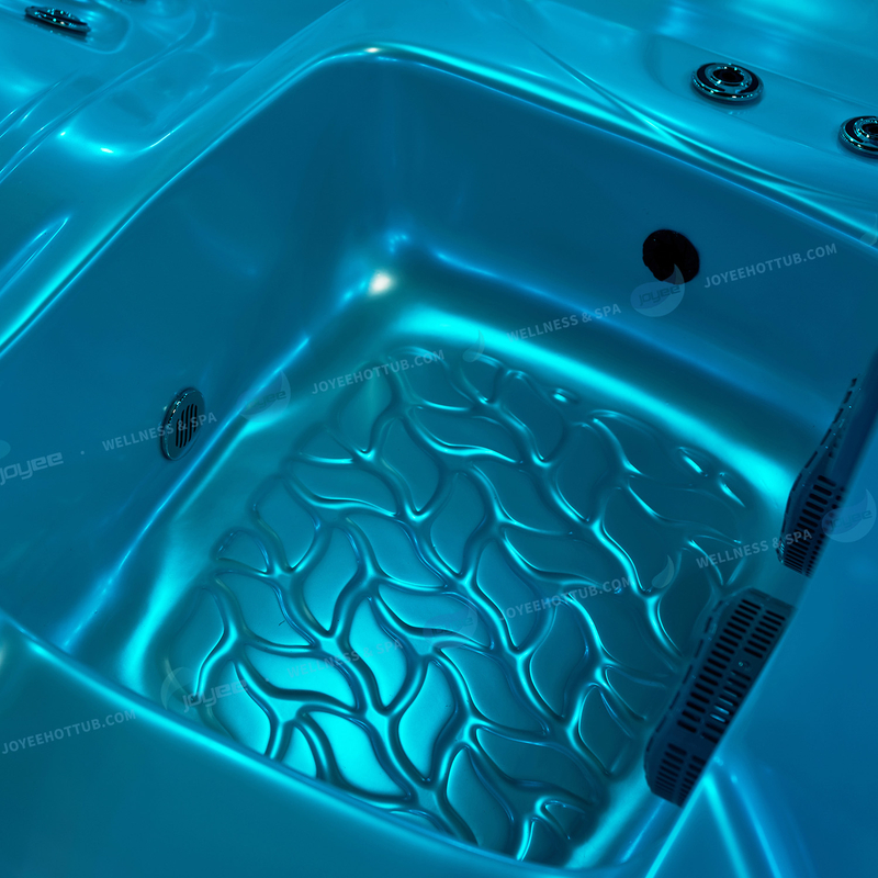 Outdoor Freestanding Hot Tub Acrylic Spa Massage Whirlpool | JOYEE