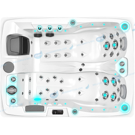 2 Persons OEM Hot Tub Mini Spa | Jacuzzis OEM Tubs CE Manufacturer- JOYEE