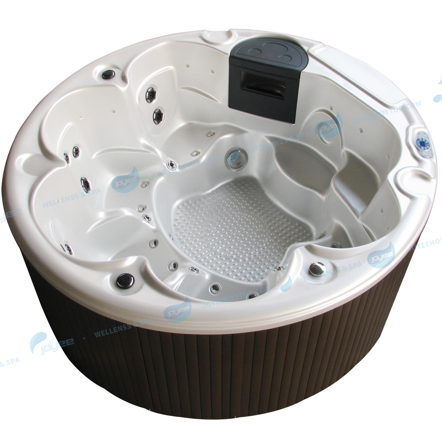 5 Persons Circular LED Balboa System Whirlpool | Piscine Spa - JOYEE