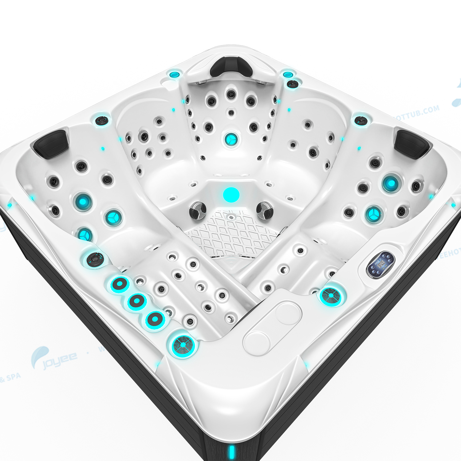 5 people garden hot tubs