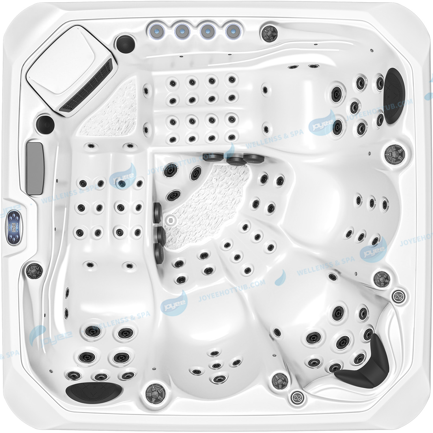 Hot Tub Acrylic Massage Spa Whirlpool | Hydro Hot Tub Outdoor - JOYEE