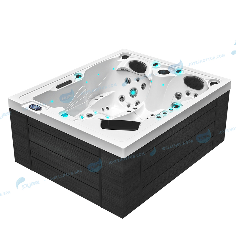 Outdoor Massage Garden Hot Tub Spa | Hydrorelax Acrylic Massage Hot Tub - JOYEE