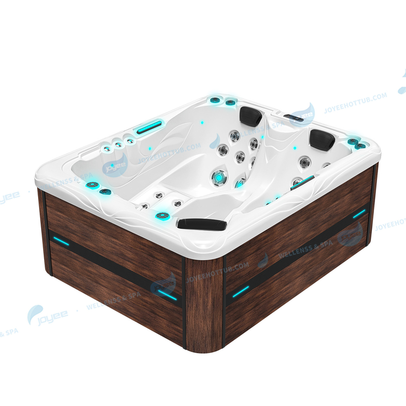 Outdoor Hot Tub 3 Person OEM Spa | Gecko Hotel Jacuzzis Tubs Manufacturer- JOYEE