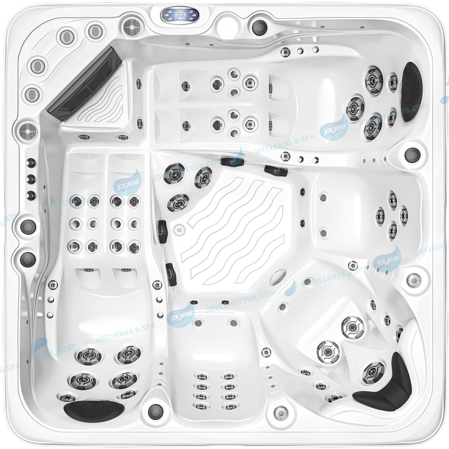 Garden Ariestech 5 Person Spa Jacuzzis | Outdoor Balboa Hydro Hot Tub - JOYEE