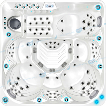 6 Persons Outside Leisure Garden Tub | Hot Tub Spa - JOYEE
