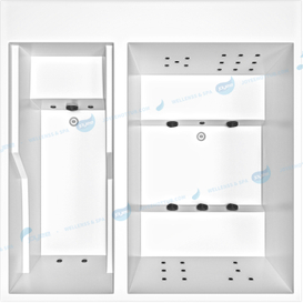 US Acrylic Luxury Whirlpool Spa | Massage Hot Tub Spa - JOYEE