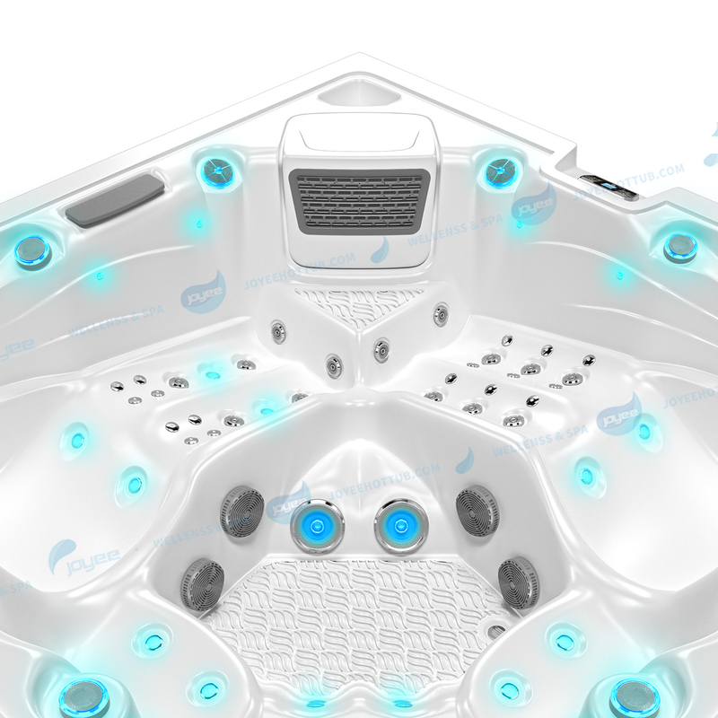 Balboa Garden Luxury Hot Tub | Spa Bath Whirlpool Outdoor Spa Hot Tube - JOYEE