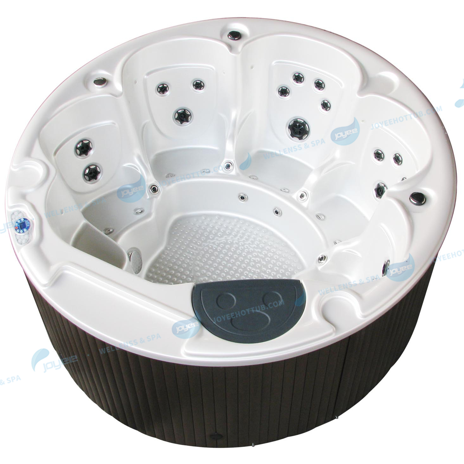 5 Persons Circular LED Balboa System Whirlpool | Piscine Spa - JOYEE