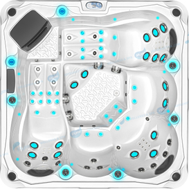 High Quality Europe 5 People Balboa Spa | Whirlpool Massage Spa - JOYEE