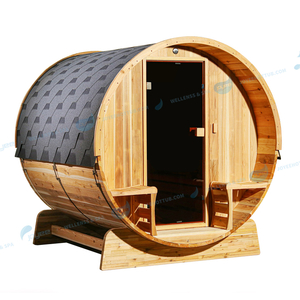 Sauna Suit Tub Outdoor Steam Dry | Indoor Home Dry Heater Wood Spa- JOYEE