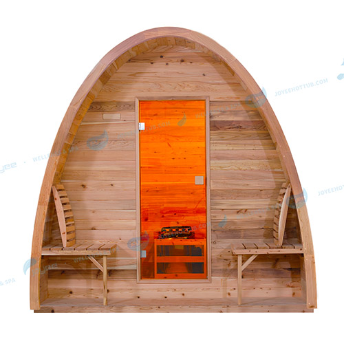 Outdoor Sauna 4 Person Spa | Wood Indoor Massage Indoor Tent Tub - JOYEE