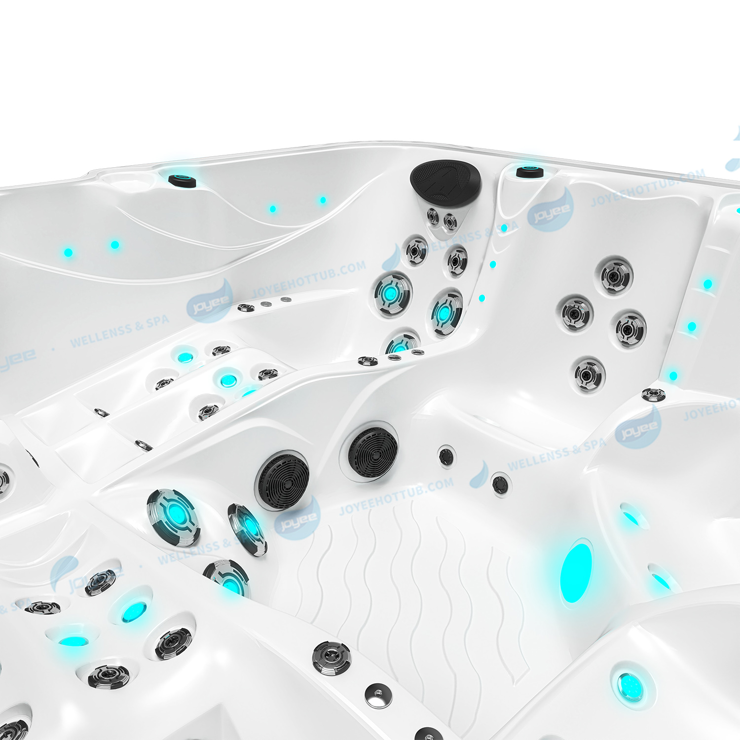 Garden Ariestech 5 Person Spa Jacuzzis | Outdoor Balboa Hydro Hot Tub - JOYEE